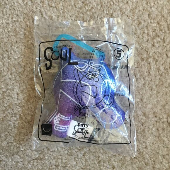 Disney 2018 Incredibles 2 Dash #3, Elasticycle , & Soul Terry #5 Happy Meal Toys - Picture 6 of 7